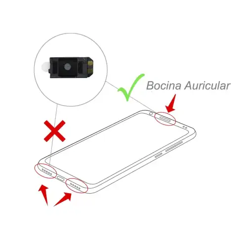 Bocina Auricular Para Samsung M30s Ejemplo