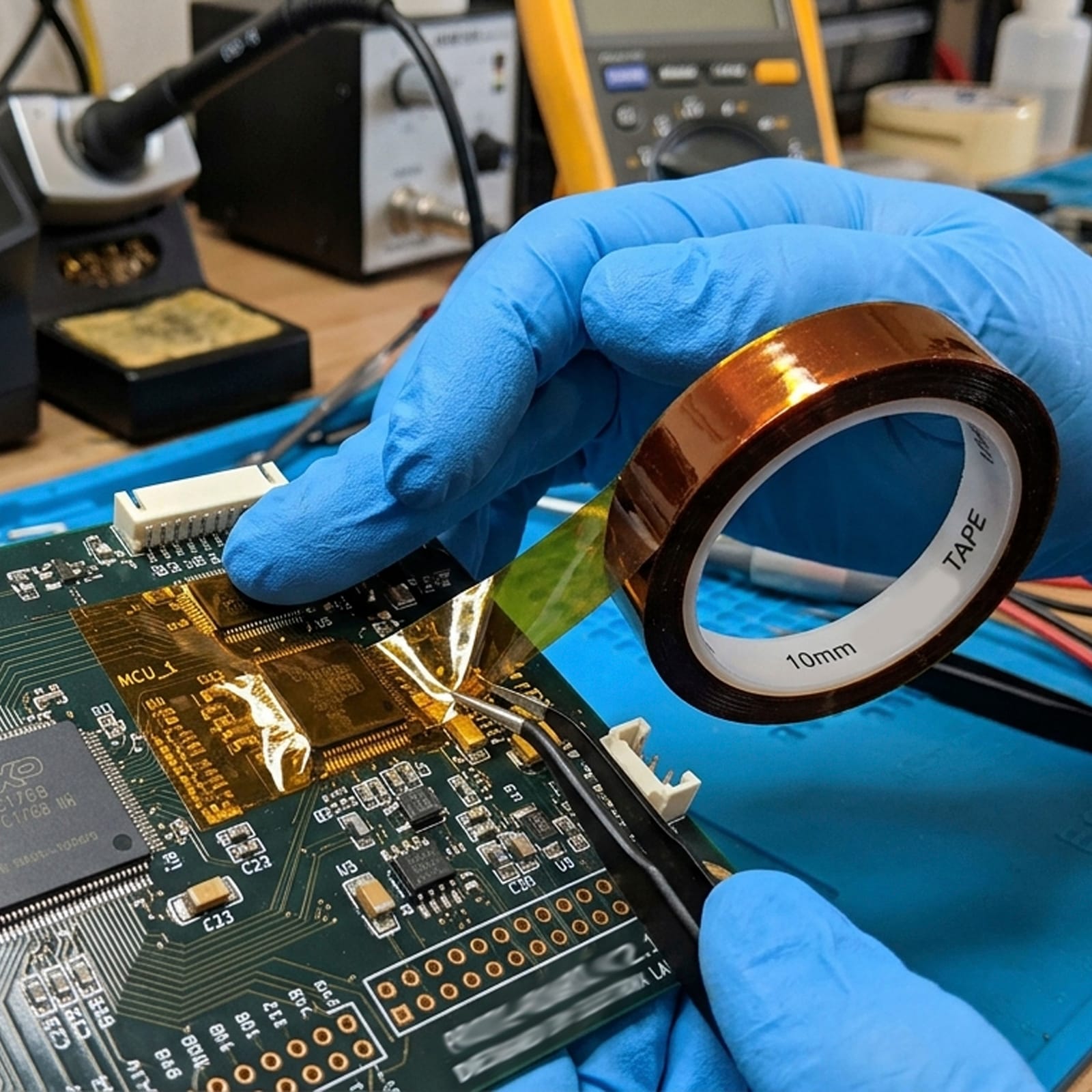 Cinta Kapton Aislamiento Termico 10mm - Imagen 2