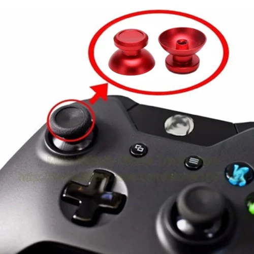 Joystick Palanca De Aluminio Para Xbox One X S Ps4 Rojo Ejemplo