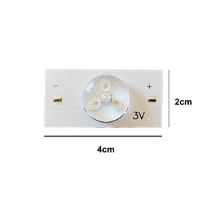 Leds Para Pantallas Smart Tv 32 A 65 PuLG 3v 10 Pzs Medidas