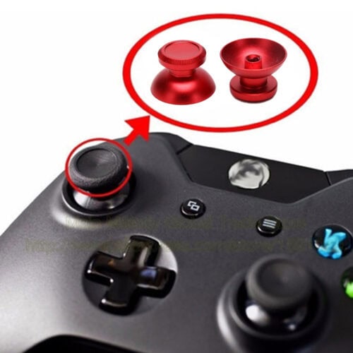 joystick palanca de aluminio para xbox one rojo