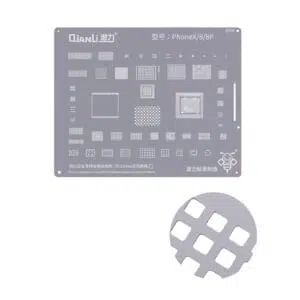 Stencil Para Reballing Compatible Con iPhone 8 8p X Qianli