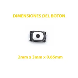 Boton Micro Smd Para Xiaomi 5pz Medidas