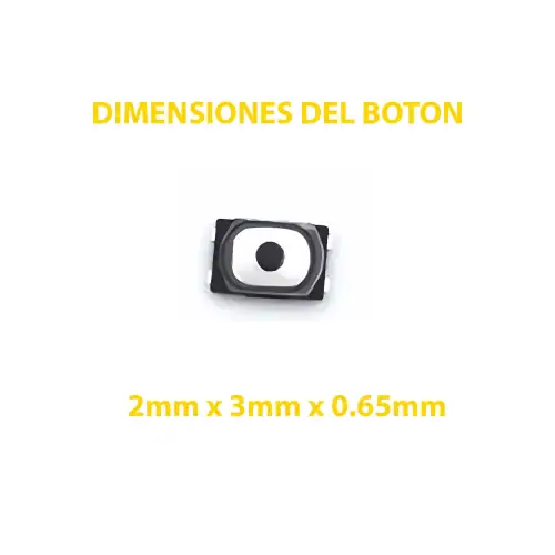 Boton Micro Smd Para Xiaomi 5pz Medidas