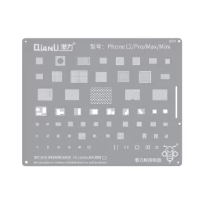 Stencil Compatible Con iPhone 12 12 Pro 12 Pro Max Qianli