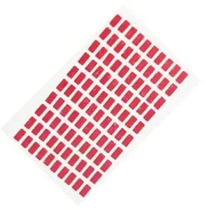 Plantilla De Pegatinas EtiquetasnPor Daños De Agua Humedad 100pzs