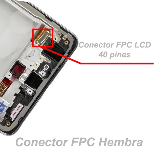 Conector Fpc Compatible Con Samsung A52 A72 40 Pin Ejemplo 1