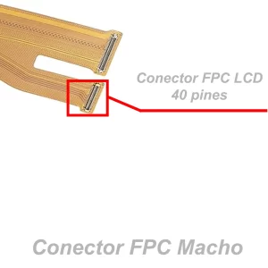 Conector Fpc Compatible Con Samsung A52 A72 40 Pin ejemplo 2