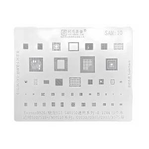 Stencil Qianli Compatible con Samsung S10 S10Plus Note 10 G9730 G975 G977 SMB8150