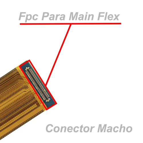 Conector Fpc Compatible Con Samsung A52 A72 78 Pin 2pzs Ejemplo 2