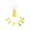 Terminales Sv5.5-5 Horquilla Cable Awg 10 12 Amarillo 20pzs