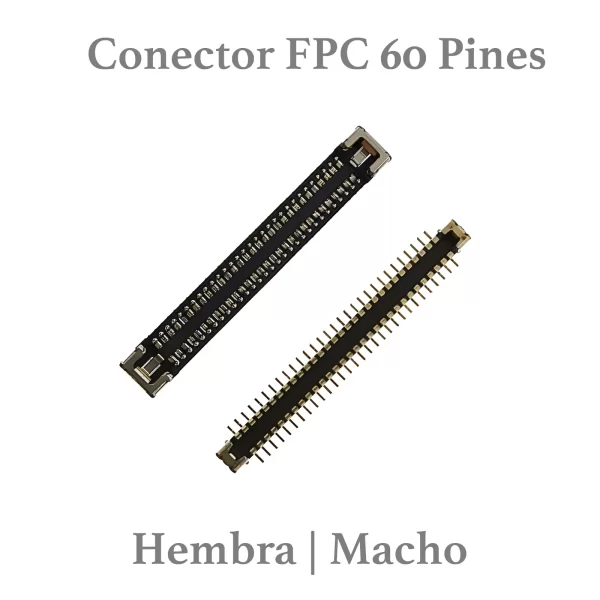 FPC de 60 pines para Xiaomi 9 SE Pro_10 Lite _10T Pro _Mi 11 Ultra _11 Pro _Redmi K30S K30 MACHO 2pzs