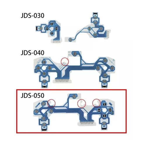 Flex Película De Botones Para Control Ps4 Jdm 050 modelo