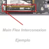 Flex de interconexion main board sub board s21 fe 5g Ejemplo Ml