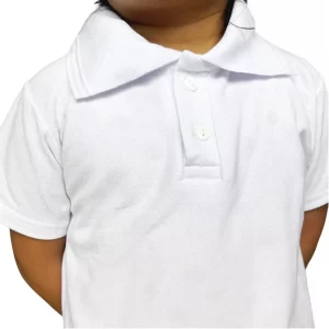 Playera Blanca Escolar