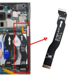 Main Flex Lcd Para Samsung S24 Ultra Main ejemplo