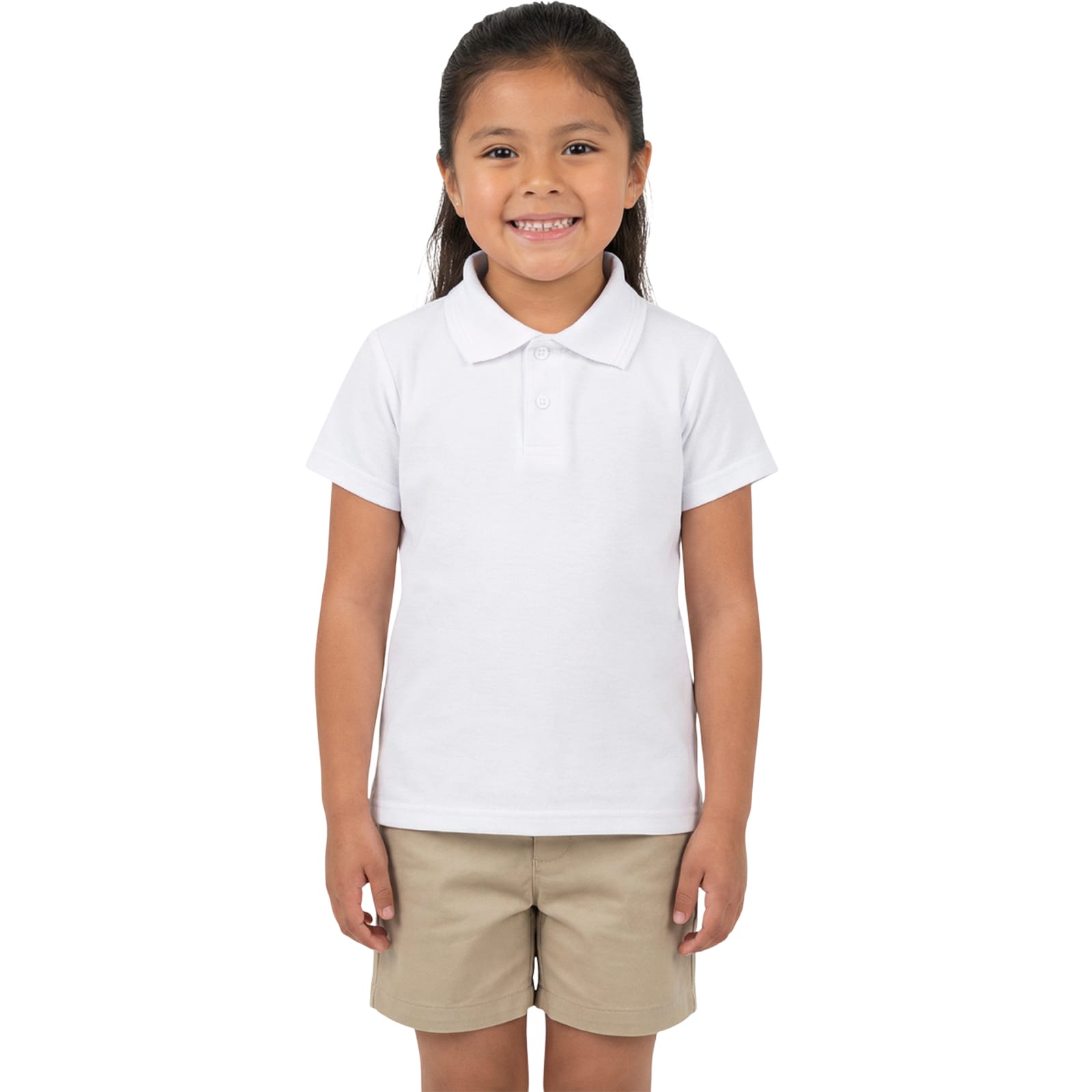 Playera Blanca Escolar Para Niño Y Niña Talla 10