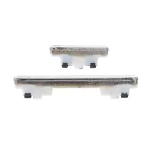 Botones de volumen power compatible con samsung s20 Fe 5g Plata