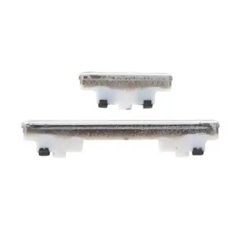 Botones de volumen power compatible con samsung s20 Fe 5g Plata