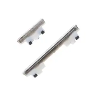 Botones de volumen power compatible con samsung s20 Fe 5g Plata Lado A