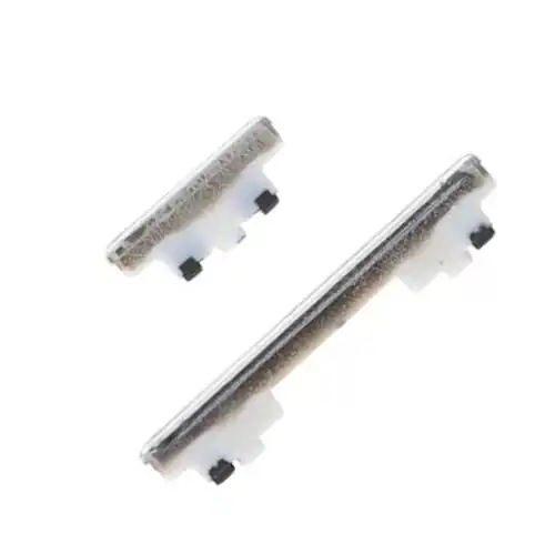 Botones de volumen power compatible con samsung s20 Fe 5g Plata Lado A