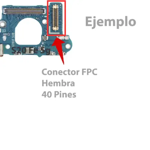 Conector Fpc Lcd Para Samsung S20 Fe Hembra Ejemlo 2 (1)