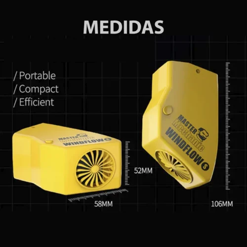 Extractor De Humo Para Microscopio Mechanic Medidas