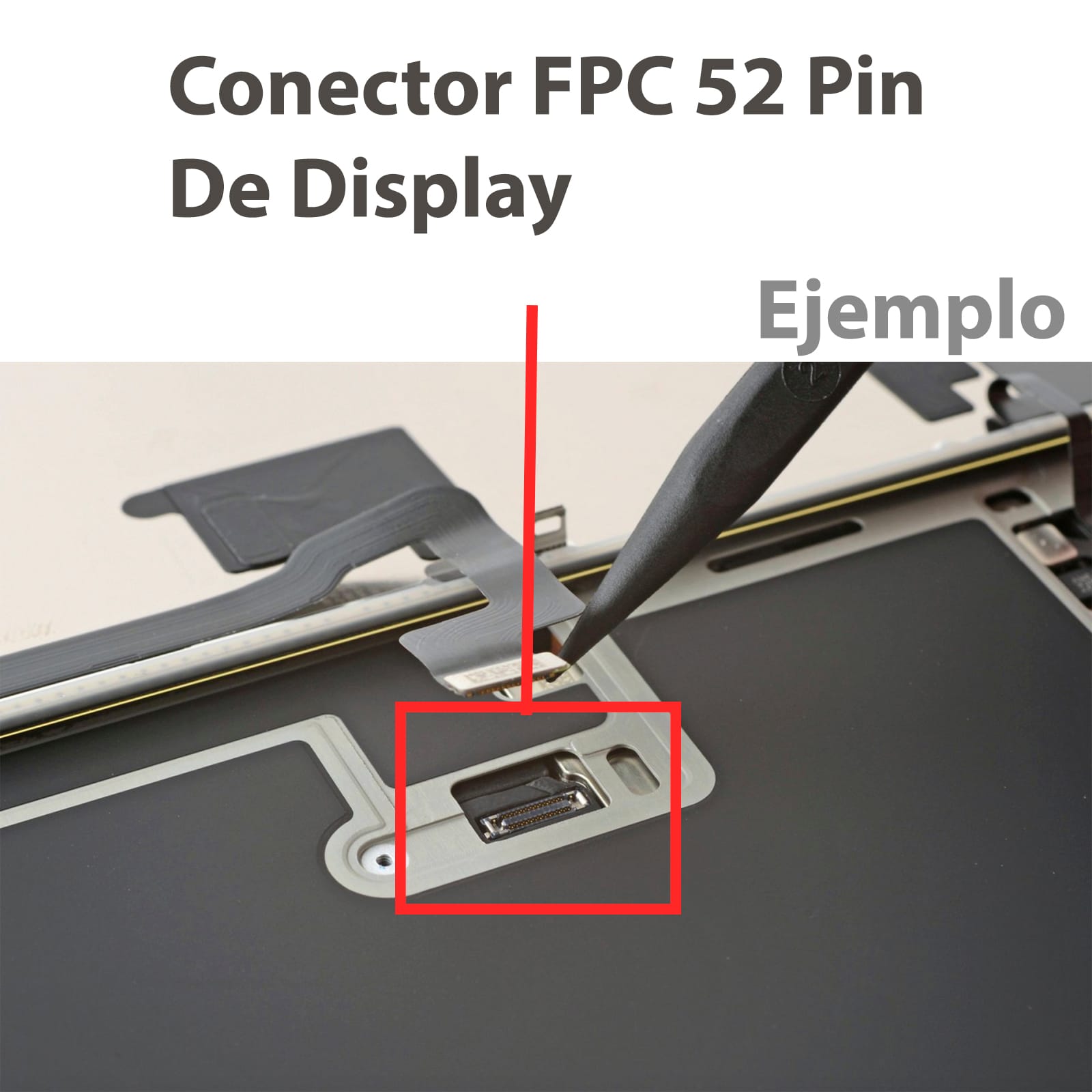Fpc De Display Para iPhone 16 Pro 16 Pro Max Ejemplo