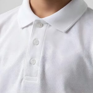 Playera Escolar Tipo Polo Niño Talla 6 Cuello