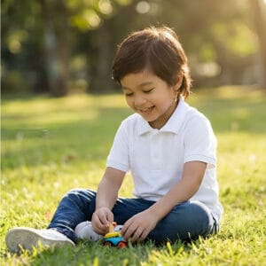 Playera Escolar Tipo Polo Niño Talla 6 Ejemplo