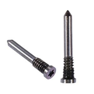Tornillos Para iPhone 16 Pro Max Estrella Negro 2