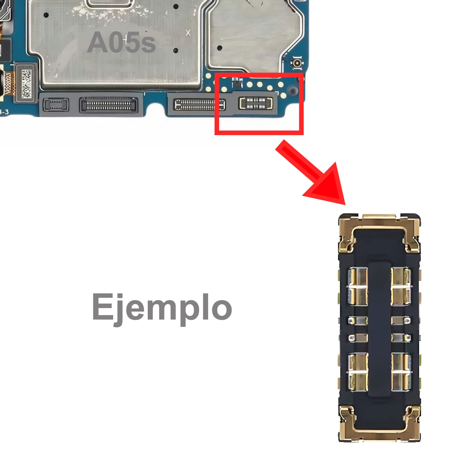 Fpc Bateria Para Samsung A05s Ejemplo