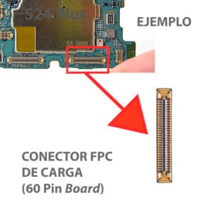 Fpc De Carga Para Samsung S24 Plus S24 Ejemplo