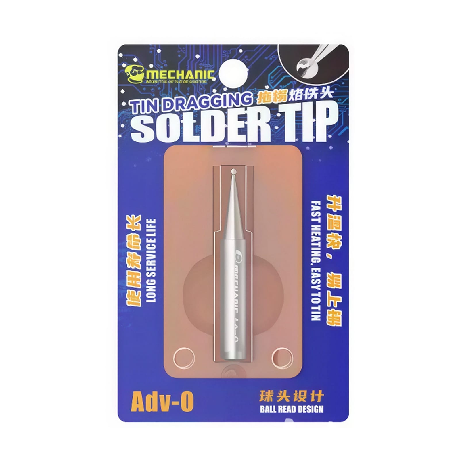 Punta Mechanic ADV 0 Bola Para Tin Dragging Punta Ml