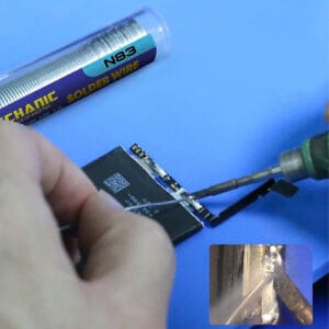 Soldadura Mechanic N83 Estaño 25g Ejemplo 2