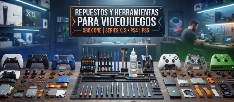 Refacciones para videojuegos