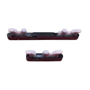 Botones Fisicos Para Moto G85 Rojo Reverso